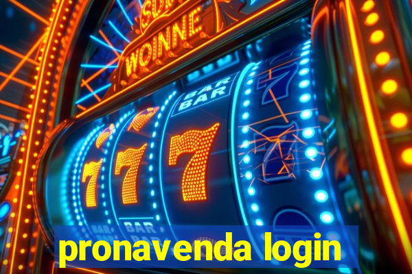 pronavenda login